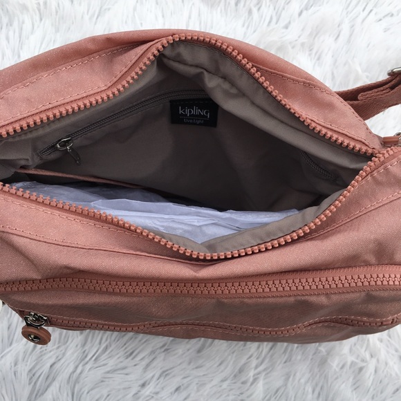 Kipling Gabbie Small Crossbody Bag Handbags Pink - Picture 7 of 12